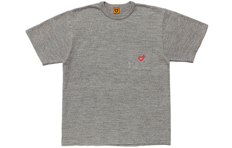 HUMAN MADE Embroidered Heart Pocket Dog Graphic Unisex T-Shirt. HM22CS005 圖 9