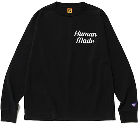 HUMAN MADE Camiseta Unisex Manga Larga con Estampado de Flamenco en la Espalda. HM25CS030 Buy HUMAN MADE Camiseta Unisex Manga Larga con Estampado de Flamenco en la Espalda. HM25CS030