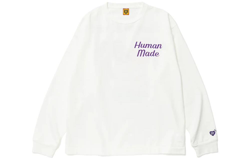 Order HUMAN MADE Camiseta Unisex Manga Larga con Estampado de Flamenco en la Espalda. HM25CS030