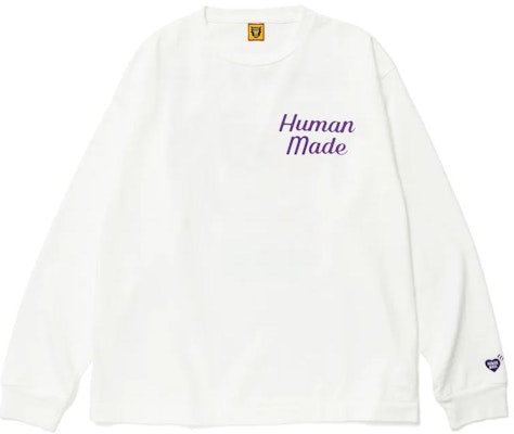 HUMAN MADE Camiseta Unisex Manga Larga con Estampado de Flamenco en la Espalda. HM25CS030 Order HUMAN MADE Camiseta Unisex Manga Larga con Estampado de Flamenco en la Espalda. HM25CS030