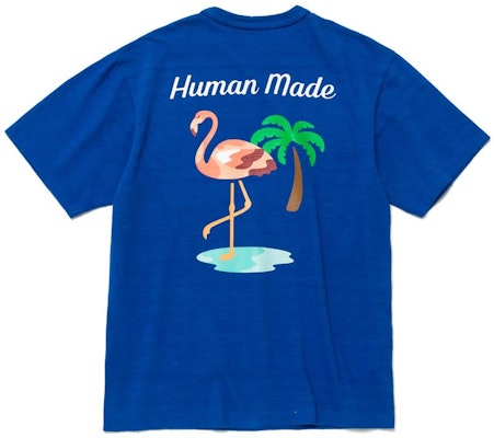 Human Made Flamingo Pocket T-Shirt 'Blue' Shop Human Made Flamingo Pocket T-Shirt 'Blue'