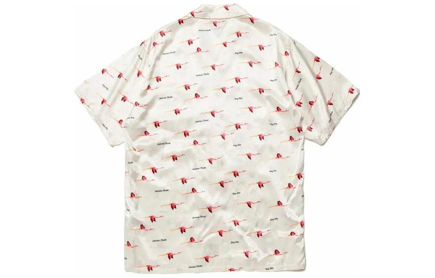 Purchase HUMAN MADE Flamingo Print Short Sleeve Shirt Unisex HM23SH018