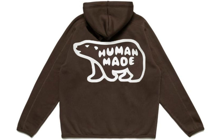 Human Made Fleece Zip Hoodie Unisex HM20CS034