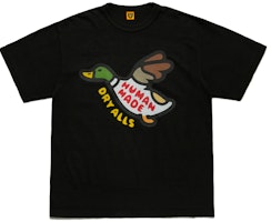 HUMAN MADE Flying Duck Graphic Crewneck T-Shirt Unisex Couple Style HM21TE001 HUMAN MADE Flying Duck Graphic Crewneck T-Shirt Unisex Couple Style HM21TE001