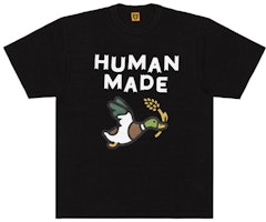 HUMAN MADE Flying Duck Wheat Short Sleeve T-Shirt Unisex. HM21TE012 HUMAN MADE Flying Duck Wheat Short Sleeve T-Shirt Unisex. HM21TE012