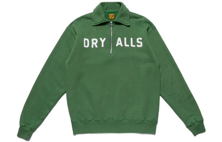 Human Made FW20 Half Zip Pullover Sweatshirt HM20CS023