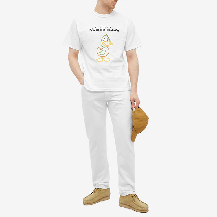 HUMAN MADE FW21 Duck Print Crewneck T-Shirt Unisex Short Sleeve Tee HM22TE009 圖 6