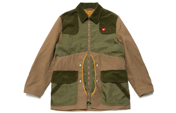 HUMAN MADE FW21 Heart Embroidered Logo Jacket Military Green Menswear. HM22JK006 圖 2