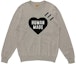 Buy HUMAN MADE FW21 Heart Logo Print Wool Pullover Sweater . HM22CS025