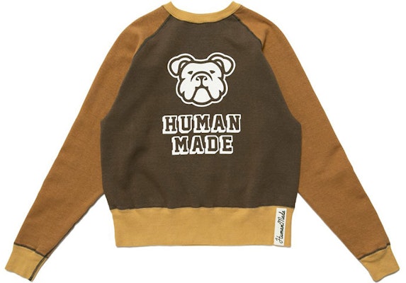 Sudadera de Hombre HUMAN MADE FW21 Logo Algodón Raglán. HM22CS020 Shop Sudadera de Hombre HUMAN MADE FW21 Logo Algodón Raglán. HM22CS020