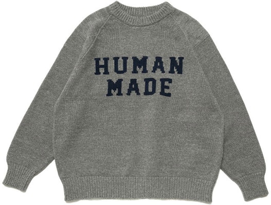 HUMAN MADE FW21 Logo Tiger Knit Pullover Sweater Crewneck. HM22CS026 Buy HUMAN MADE FW21 Logo Tiger Knit Pullover Sweater Crewneck. HM22CS026
