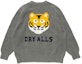 Purchase HUMAN MADE FW21 Logo Tiger Knit Pullover Sweater Crewneck. HM22CS026