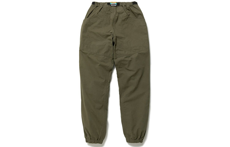 Lookbook HUMAN MADE FW21 Solid Color Cargo Jogger Pants Ripstop Fabric. HM22PT010