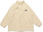 Shop HUMAN MADE FW21 Solid Duffle Fleece Jacket HM22JK017