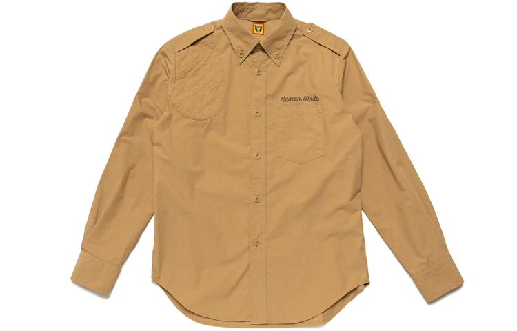 Order HUMAN MADE FW21 老虎圖案長袖襯衫 男女適穿。 HM22SH006