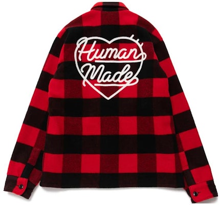 휴먼메이드 FW22 체크 토끼 프린트 버튼업 셔츠 유니섹스 긴팔 HM24SH008 Lookbook 휴먼메이드 FW22 체크 토끼 프린트 버튼업 셔츠 유니섹스 긴팔 HM24SH008