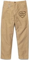 HUMAN MADE FW22 Chino Pants Heart Logo Printed Casual Pants Unisex. HM24PT002 HUMAN MADE FW22 Chino Pants Heart Logo Printed Casual Pants Unisex. HM24PT002