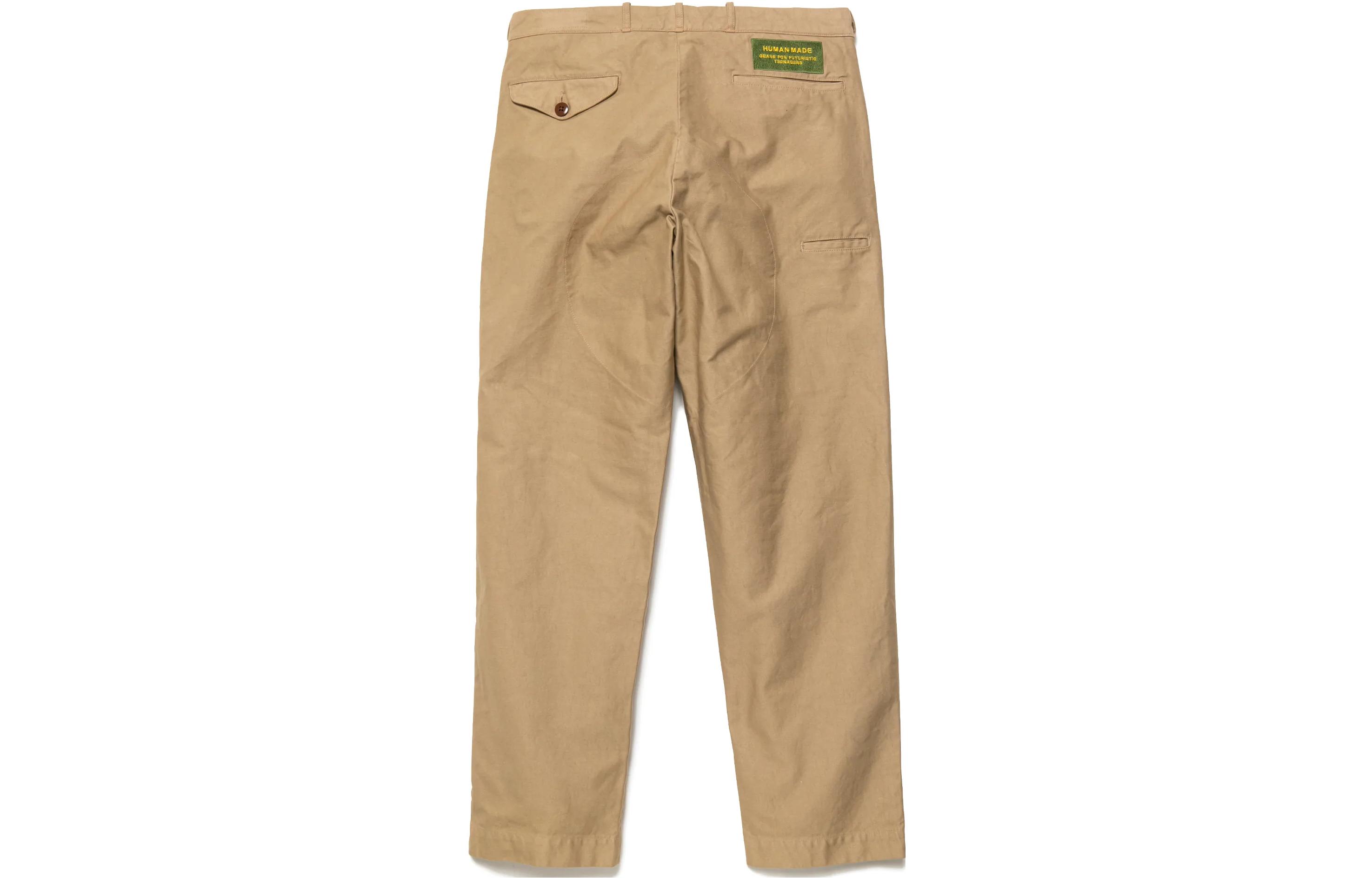 Purchase HUMAN MADE FW22 愛心標誌印花休閒褲 中性卡其褲 HM24PT002