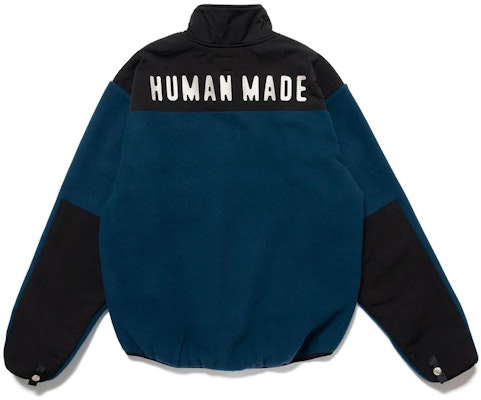 HUMAN MADE FW22 拼色半拉鍊立領衛衣 男款 HM24JK026 Purchase HUMAN MADE FW22 拼色半拉鍊立領衛衣 男款 HM24JK026