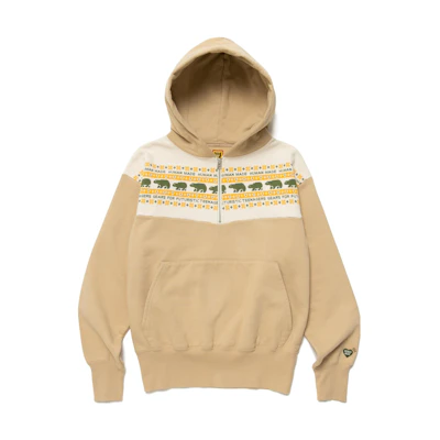 Human Made FW22 Colorblock Graphic Print Hoodie Unisex Pullover HM24CS028