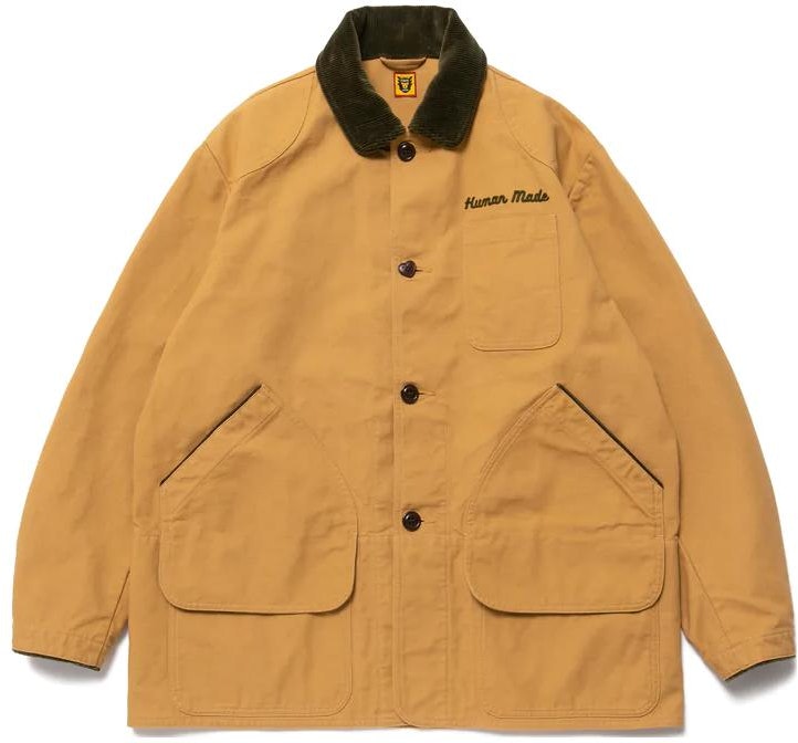 human-made-fw-22-contrast-collar-single-breasted-shirt-jacket-beige-mens-hm-24-jk-011