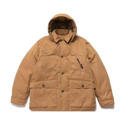 HUMAN MADE FW22 Deer Logo Embroidered Single-Breasted Jacket Brown Unisex. HM24JK031