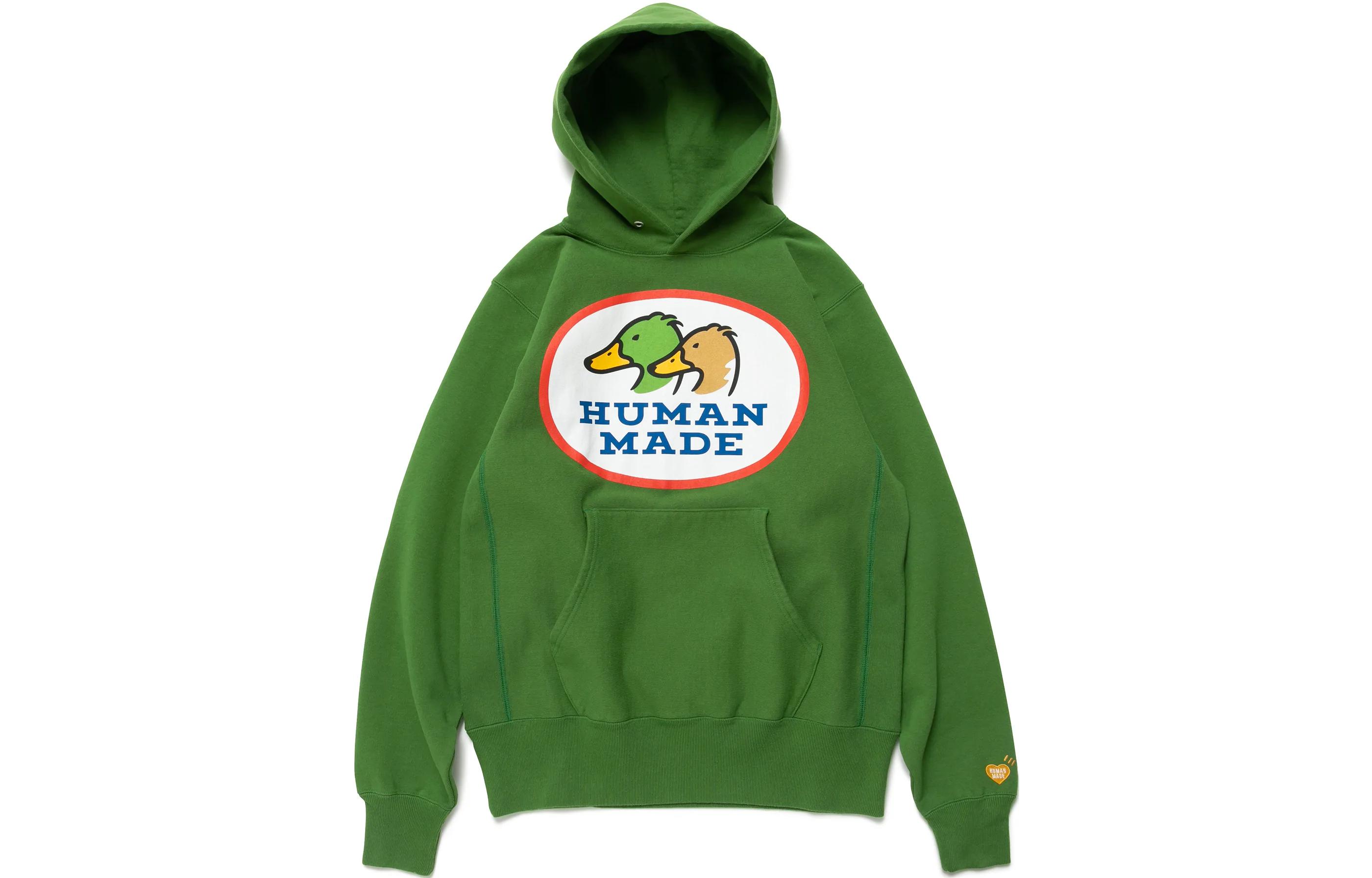 Human Made FW22 Duck Logo Print Hoodie Unisex HM24CS024