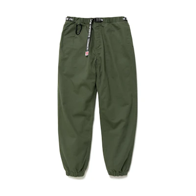 HUMAN MADE FW22 Easy Pants Solid Color Jogger with Adjustable Drawstring. HM24PT008