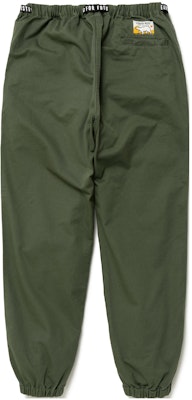 휴먼 메이드 FW22 솔리드 컬러 조거 팬츠 조절 가능한 드로스트링. HM24PT008 Cheap 휴먼 메이드 FW22 솔리드 컬러 조거 팬츠 조절 가능한 드로스트링. HM24PT008