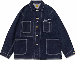 Order HUMAN MADE FW22 刺繡標誌牛仔外套 男女款 藍色 HM24JK006