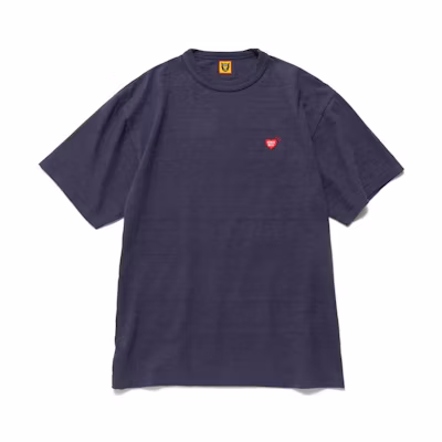 HUMAN MADE FW22 Heart Logo Back Print Casual Short Sleeve T-Shirt Men’s Recommended HM24CS002