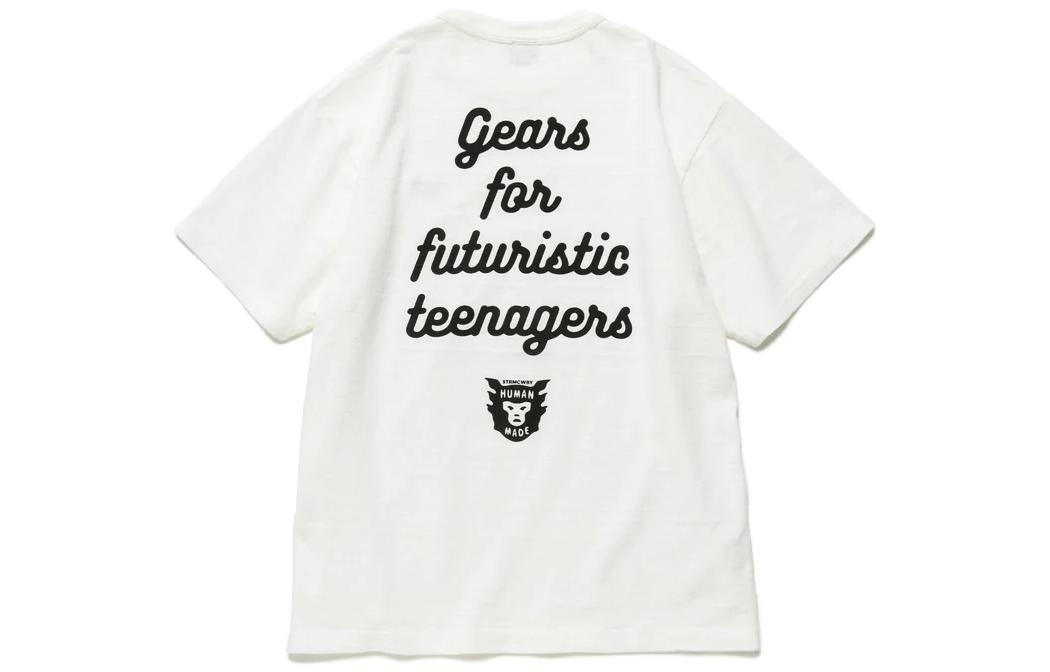 HUMAN MADE FW22 Heart Logo Back Print Casual Short Sleeve T-Shirt Men’s Recommended HM24CS002 圖 3