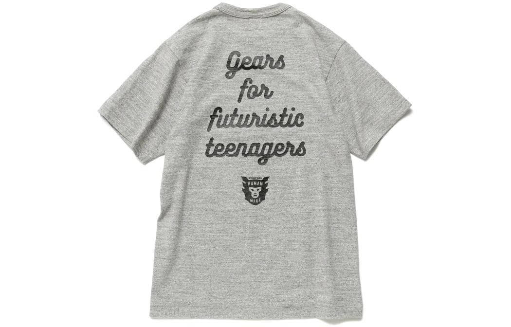 HUMAN MADE FW22 Heart Logo Back Print Casual Short Sleeve T-Shirt Men’s Recommended HM24CS002 圖 5