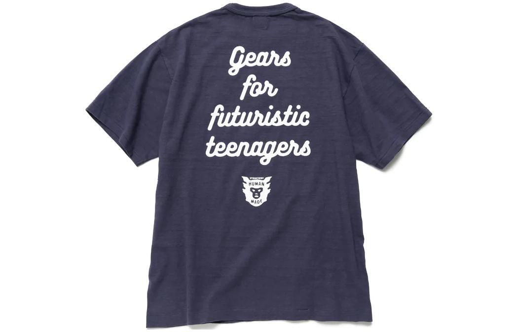 HUMAN MADE FW22 Heart Logo Back Print Casual Short Sleeve T-Shirt Men’s Recommended HM24CS002 圖 7