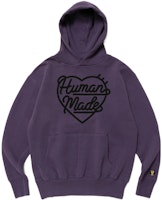 HUMAN MADE FW22 Heart Logo Print Hoodie Unisex. HM24CS026 HUMAN MADE FW22 Heart Logo Print Hoodie Unisex. HM24CS026