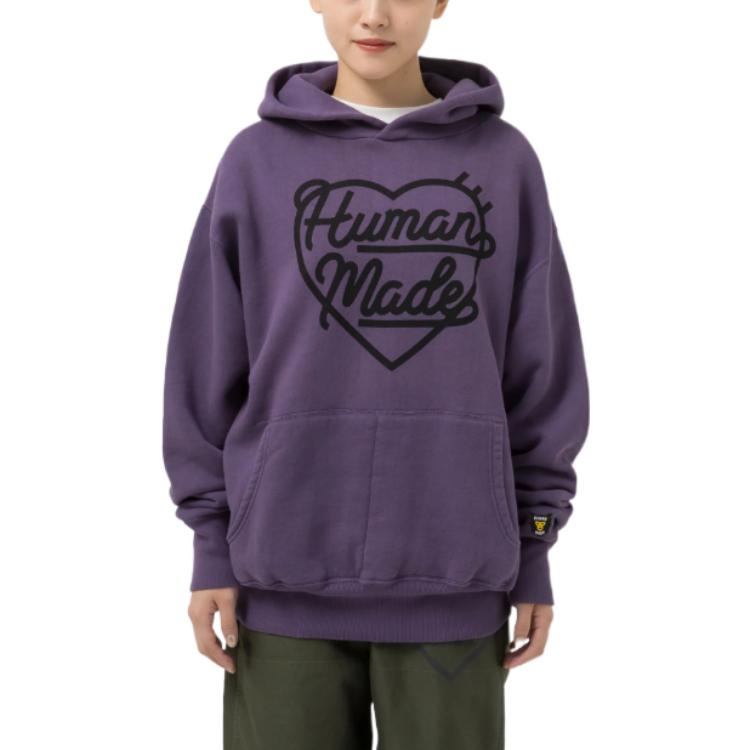 Details for HUMAN MADE FW22 Hoodie Unisex Logo Hati Print. HM24CS026