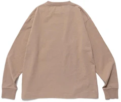 Sizing HUMAN MADE FW22 Heart Pattern Long Sleeve Pullover T-Shirt Unisex HM24CS008
