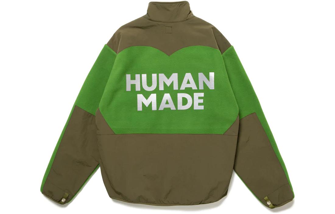 Sizing HUMAN MADE FW22 字母Logo拼色高領外套 男女適用 HM24JK025