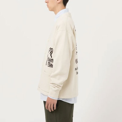 HUMAN MADE FW22 字母印花V領扣釦夾克 男女通用款式 HM24CS018 3