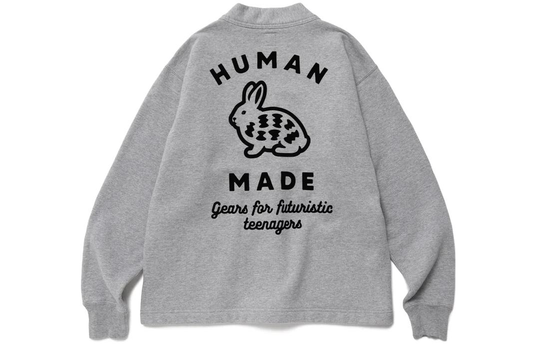 Lookbook HUMAN MADE FW22 字母印花V領扣釦夾克 男女通用款式 HM24CS018