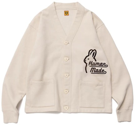 HUMAN MADE FW22 字母印花V領扣釦夾克 男女通用款式 HM24CS018 Sizing HUMAN MADE FW22 字母印花V領扣釦夾克 男女通用款式 HM24CS018