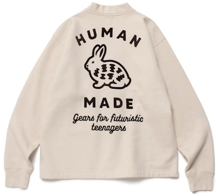 HUMAN MADE FW22 字母印花V領扣釦夾克 男女通用款式 HM24CS018 Cheap HUMAN MADE FW22 字母印花V領扣釦夾克 男女通用款式 HM24CS018