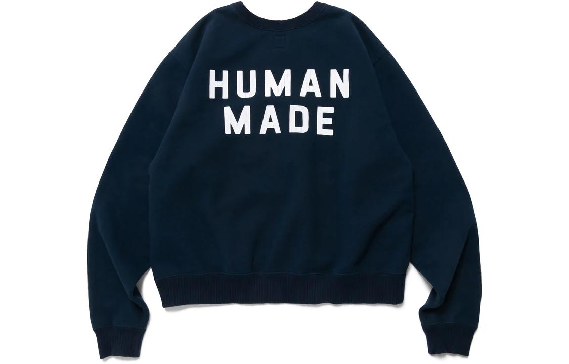 HUMAN MADE FW22 Logo Print Crewneck Long Sleeve Unisex Sweatshirt. HM24CS017 圖 3