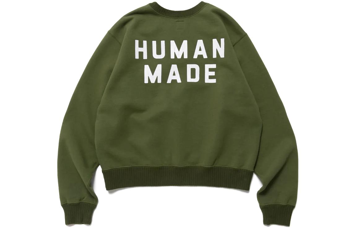HUMAN MADE FW22 Logo Print Crewneck Long Sleeve Unisex Sweatshirt. HM24CS017 圖 5