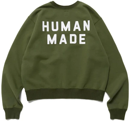 HUMAN MADE FW22 로고 프린트 크루넥 긴팔 유니섹스 스웨트셔츠. HM24CS017 Purchase HUMAN MADE FW22 로고 프린트 크루넥 긴팔 유니섹스 스웨트셔츠. HM24CS017