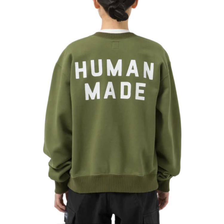 HUMAN MADE FW22 Logo Print Crewneck Long Sleeve Unisex Sweatshirt. HM24CS017 圖 7