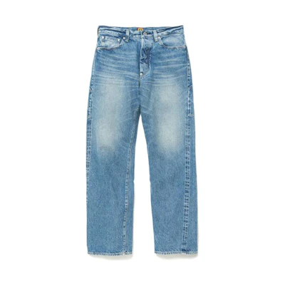 HUMAN MADE FW22 Plain Straight Fit Denim Jeans Men’s Blue HM24PT004