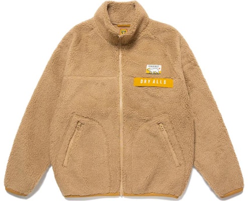 HUMAN MADE FW22 Polar Bear Logo Print Stand Collar Jacket Unisex HM24JK027 Order HUMAN MADE FW22 Polar Bear Logo Print Stand Collar Jacket Unisex HM24JK027