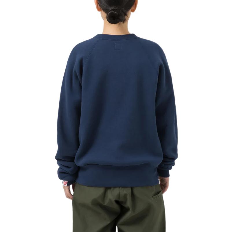 Sizing 휴먼 메이드 FW22 폴라 베어 프린트 풀오버 스웻셔츠 유니섹스. HM24CS019