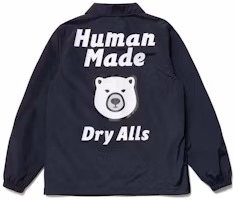Lookbook HUMAN MADE FW22 北极熊印花防风教练夹克男女同款长袖外套. HM24JK002